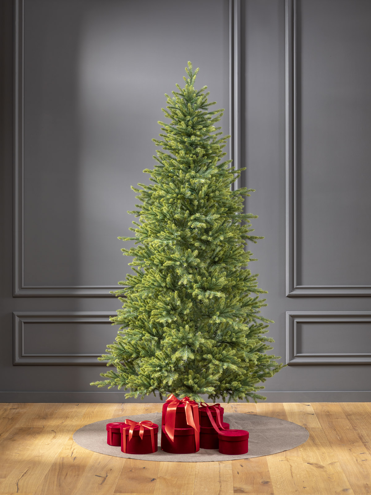 Künstlicher Weihnachtsbaum 120 cm "Norwegen" (mit LED Lichterkette)