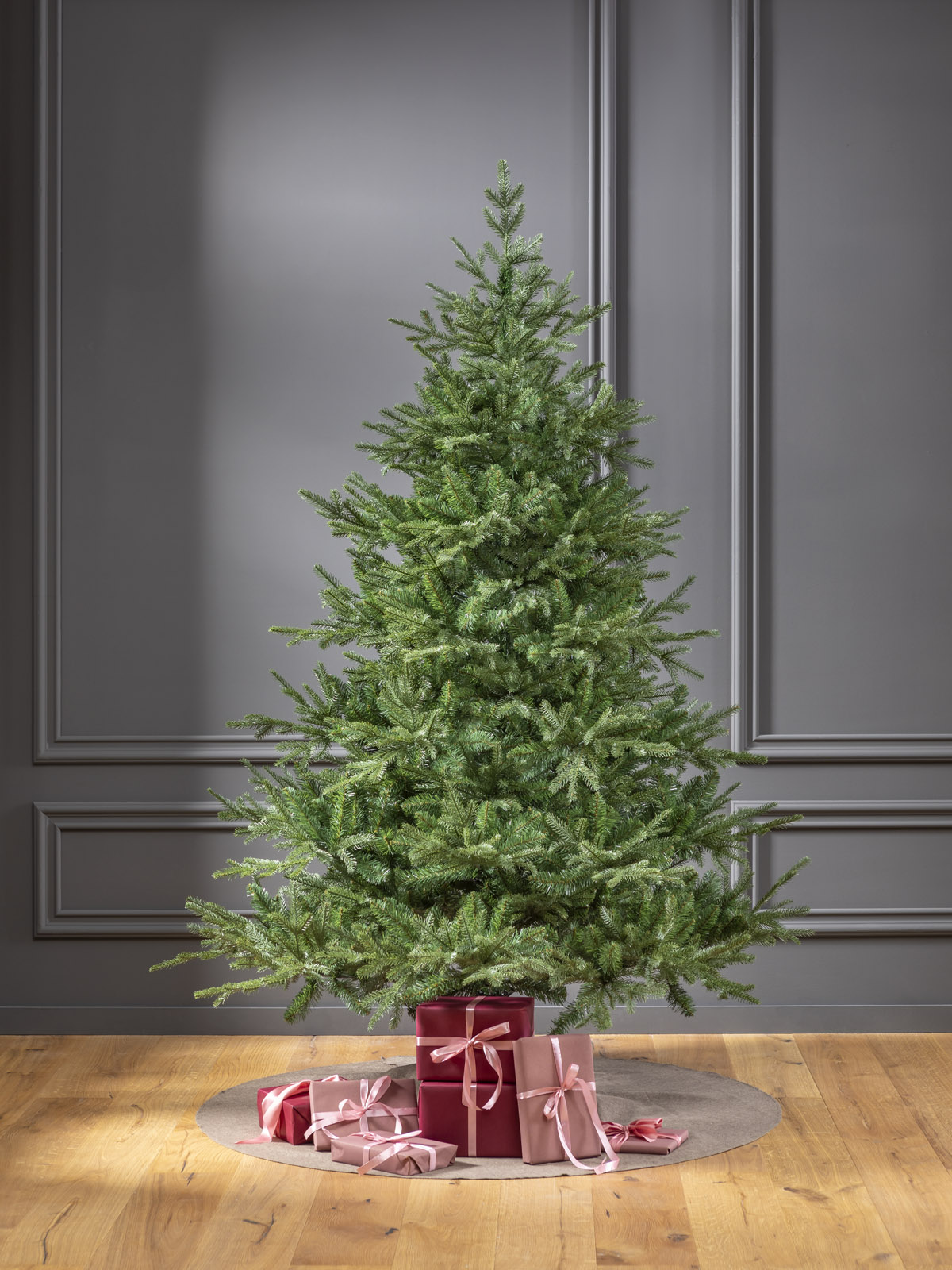 Künstlicher Weihnachtsbaum 120 cm "Grönland" (mit LED Lichterkette)