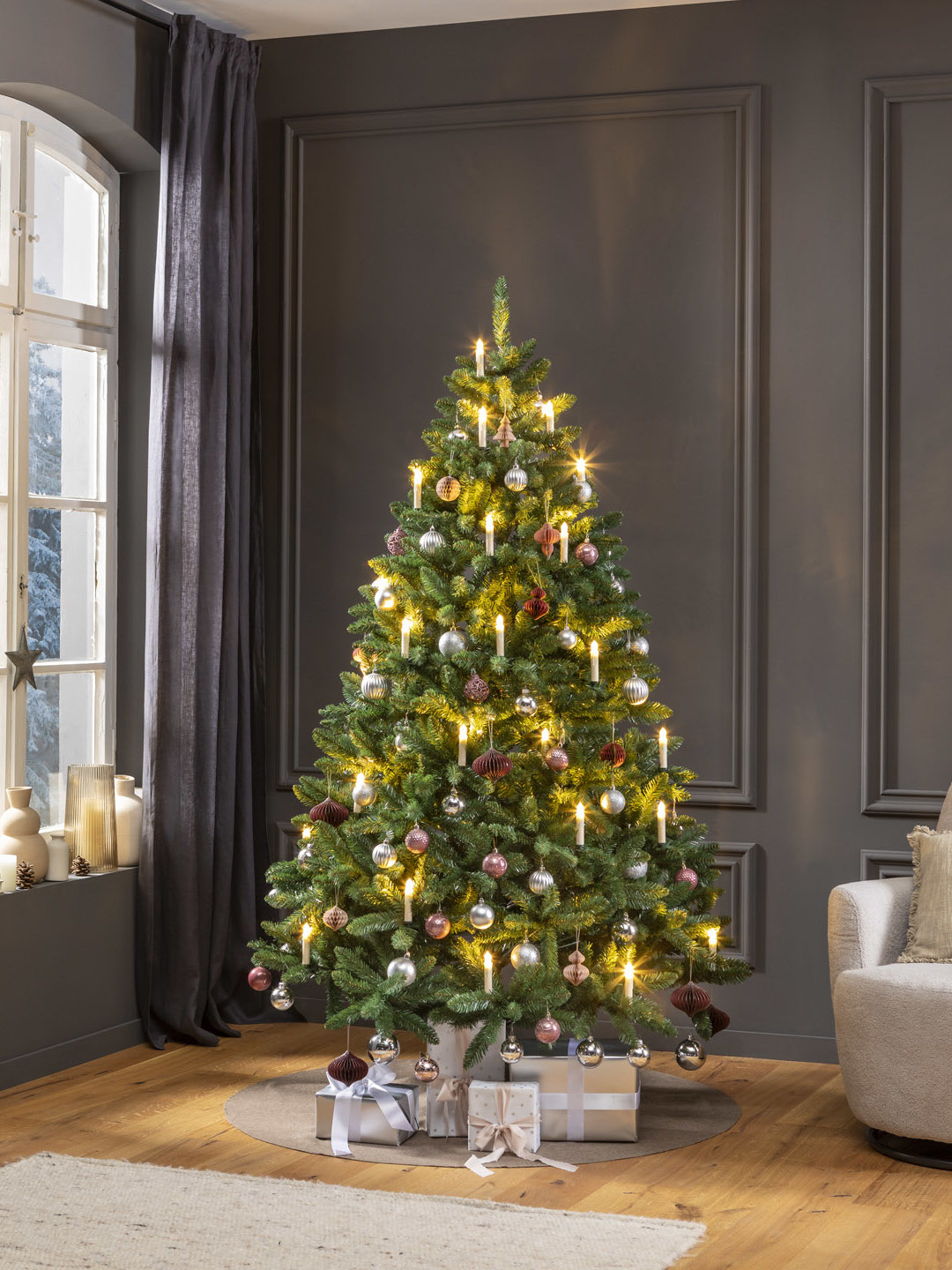 Künstlicher Weihnachtsbaum 120 cm "Lappland" (ohne Beleuchtung)