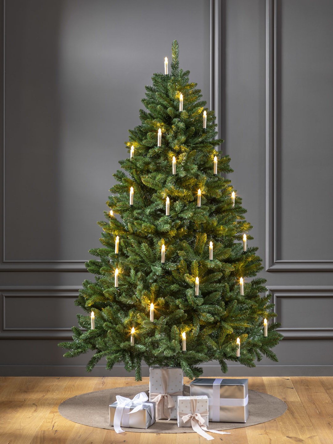Künstlicher Weihnachtsbaum 120 cm "Lappland" (mit LED Kerzen)